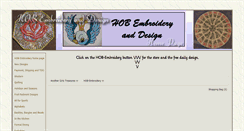 Desktop Screenshot of hob-embroidery.com